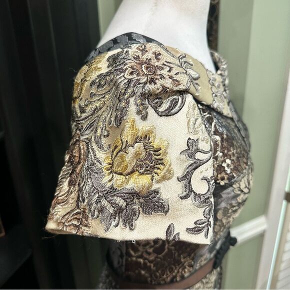 Anthropologies Byron Lars “Beguile” Tapestry Cocktail Dress – Size 4 - Picture 9 of 16